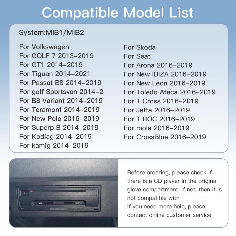 Wireless Carplay Android Auto / Apple Carplay Box for VW/Audi MIBI/MIB2