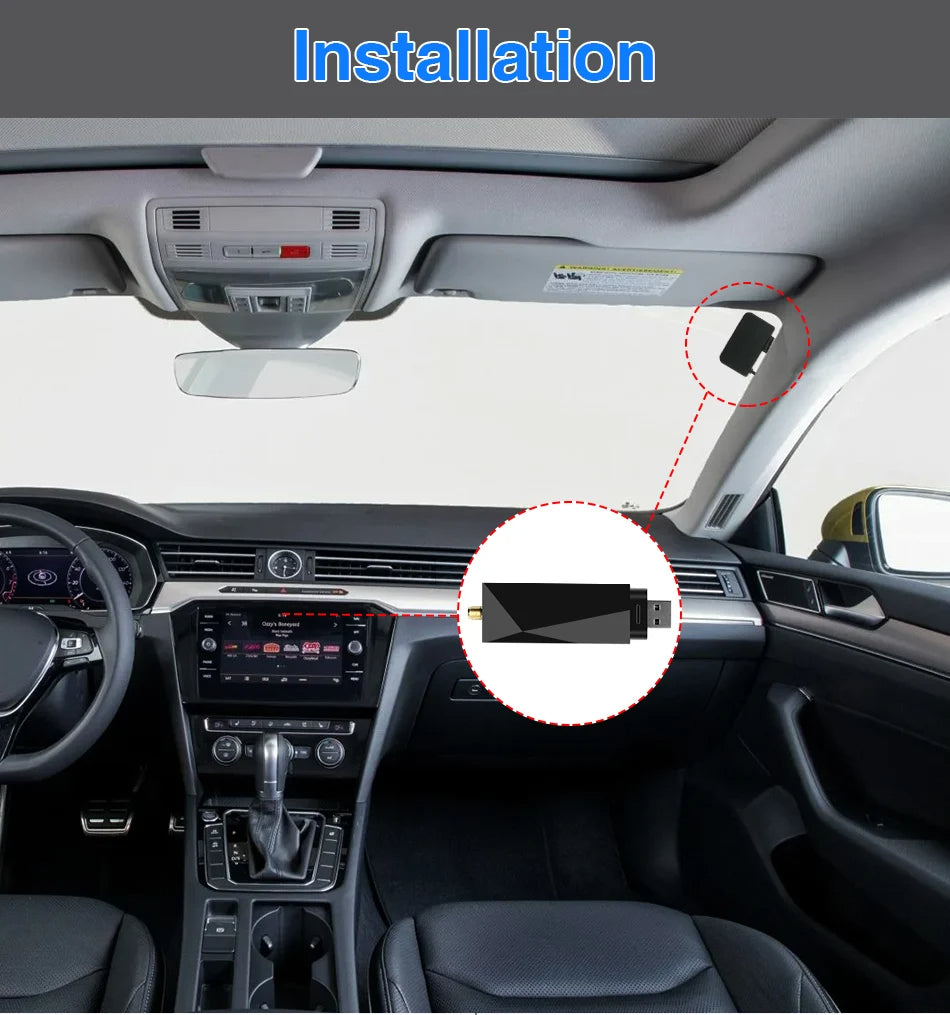 DAB Antenna for CarPlay & Android Auto Kit