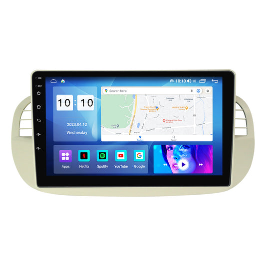 Fiat 500 2007-2014 CarPlay Kit - White