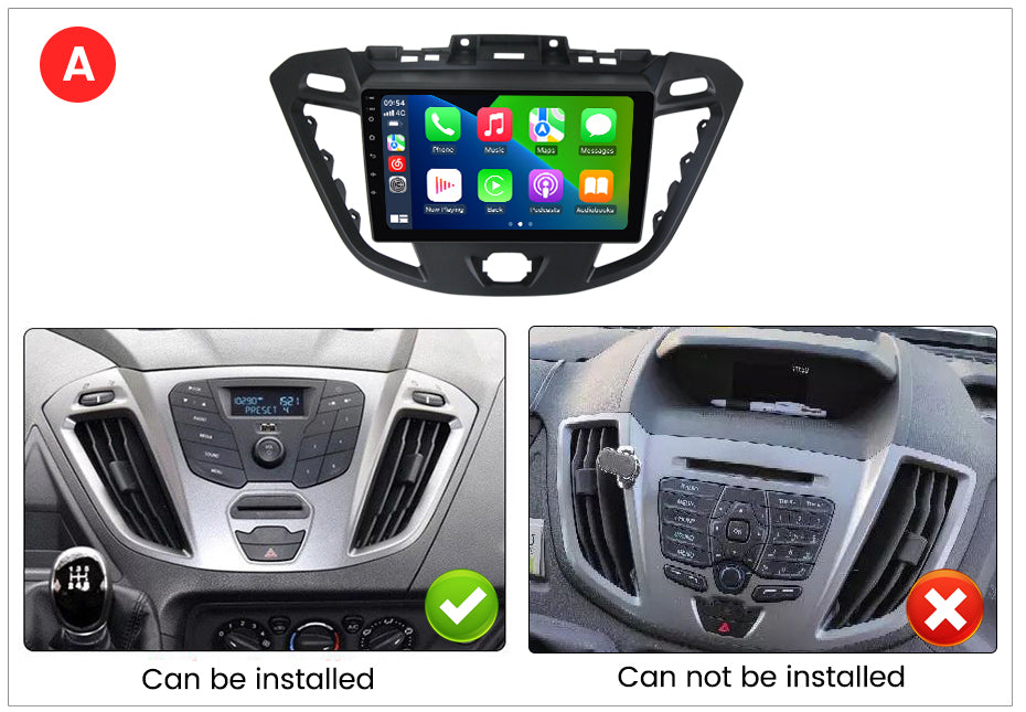 Ford Transit Custom MK8 2013-2018 CarPlay Kit