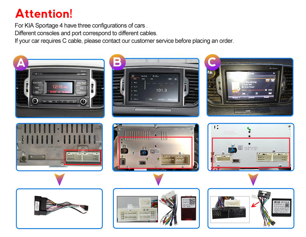 Kia Sportage 2010-2015 CarPlay Kit