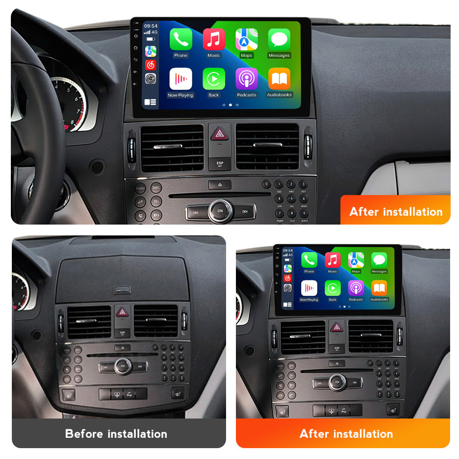 Mercedes C-Class W204 CarPlay Kit