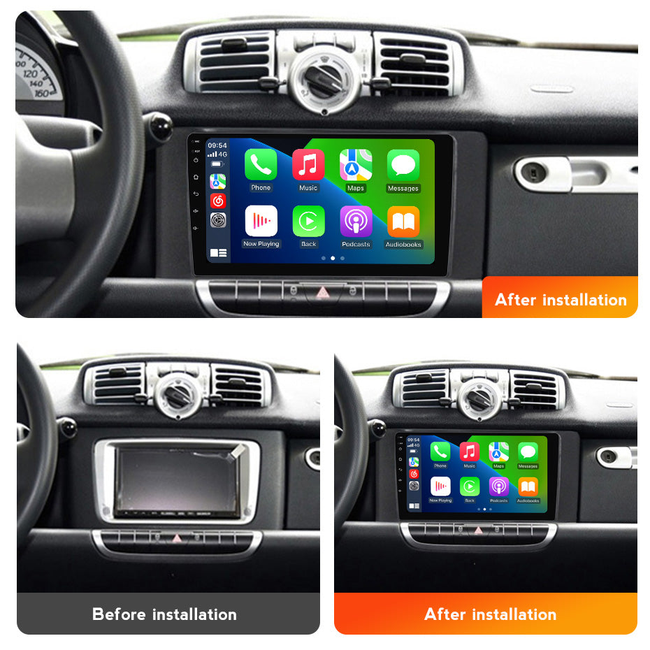 Smart ForTwo 2011-2015 CarPlay Kit
