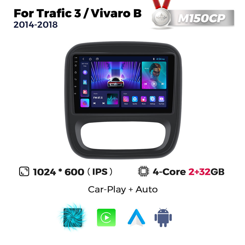 Vauxhall Vivaro & Renault Traffic 2014-2021 CarPlay Kit