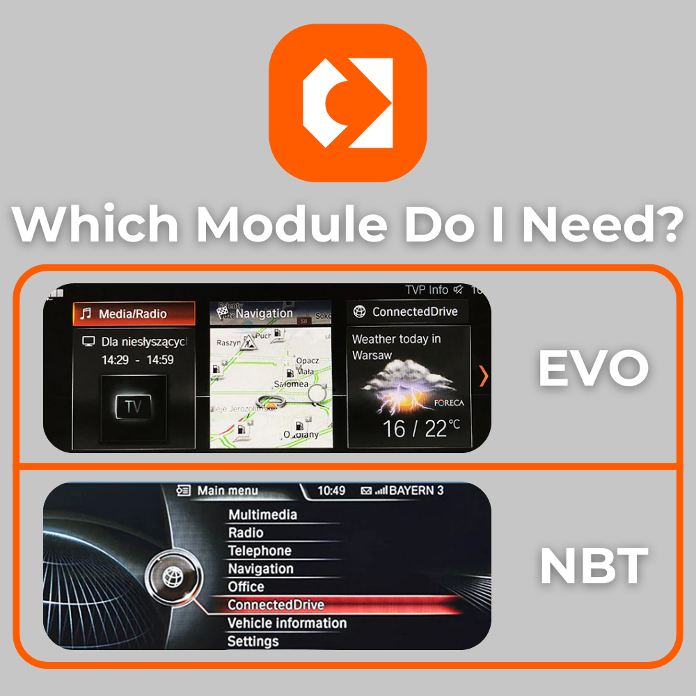 Wireless CarPlay/Android Auto Adapter Box For F10 | F11 | F20-F26 | F30-F35 | E70-E71